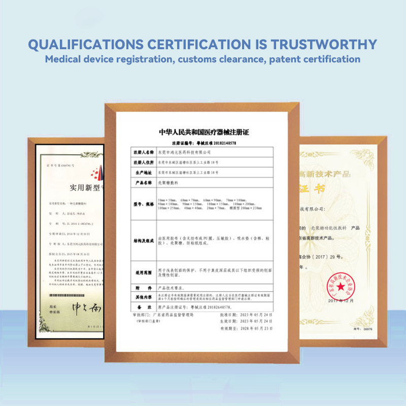 Chitosan Dressing Wound Care Patch