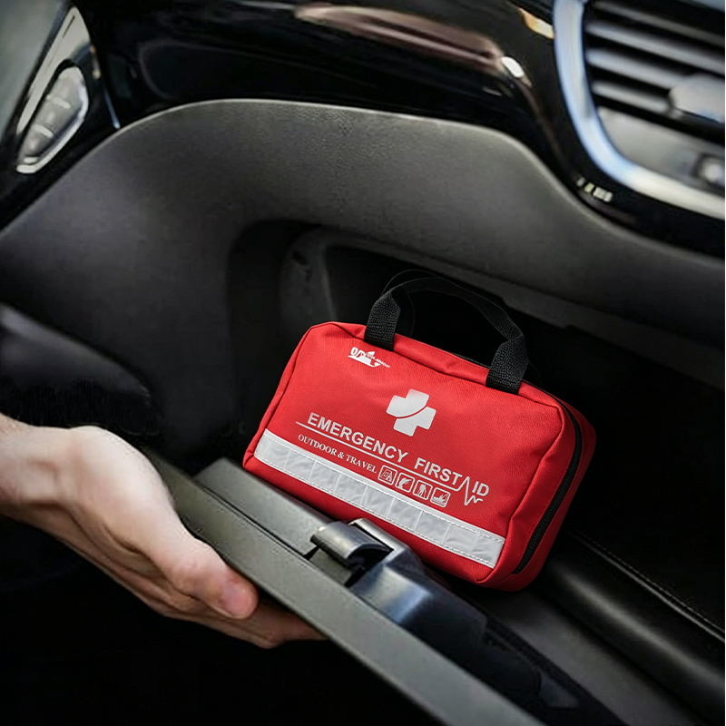First Aid Kit OP207 24pcs CE and FDA Certified Emergency Medical Kit for Travel, Car, Home, and Outdoor Safety