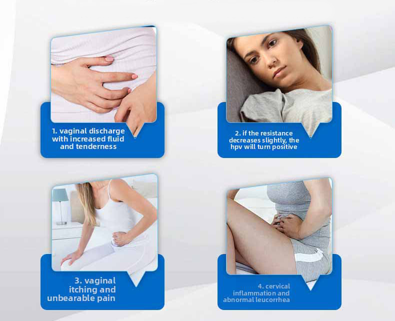 Prevent cervicitis, anti-HPV bioprotein gel: soothing, safe, non-irritating vaginal care, bringing comfort, hygiene and cooling effects to women.