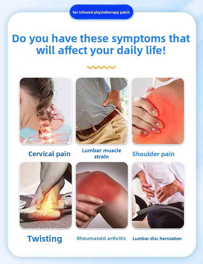 Medical pain relief patch, can relieve pain in the neck, shoulders, waist, legs and joints, musculoskeletal contusion pain relief, safe medical grade.
