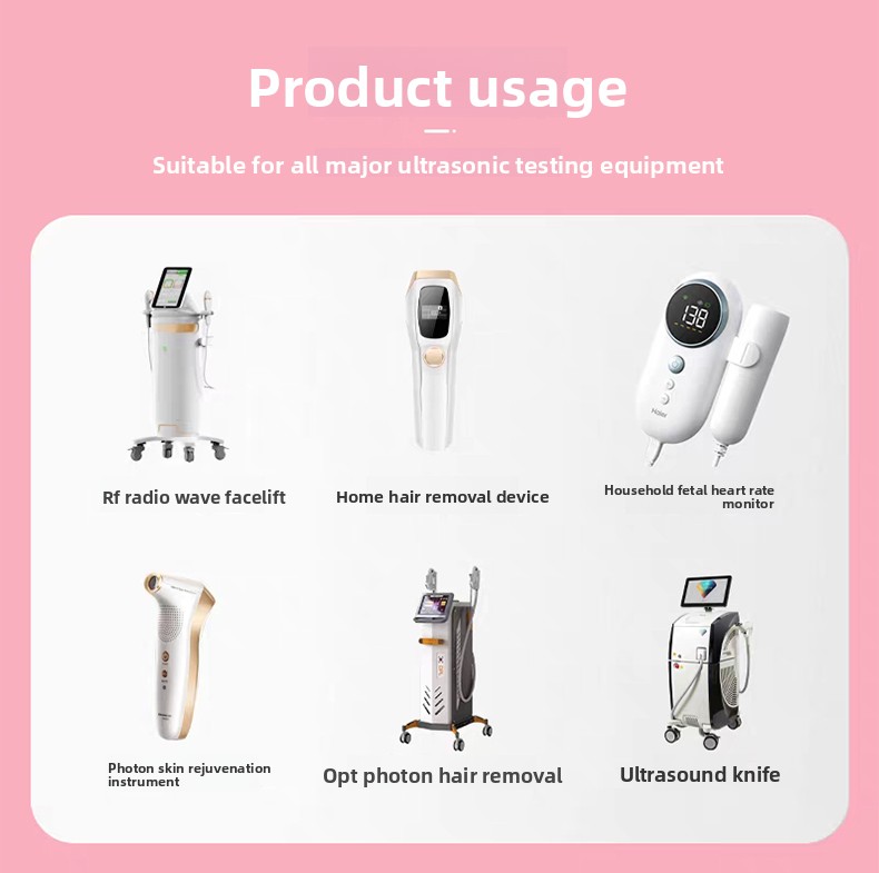 Noise-reducing ultrasonic conductive gel, highly conductive/non-irritating, skin-friendly and easy to clean. Medical grade!(8.5 OZ)