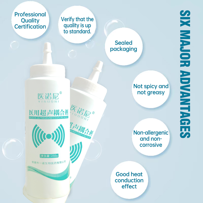 Noise-reducing ultrasonic conductive gel, highly conductive/non-irritating, skin-friendly and easy to clean. Medical grade!（8.5 OZ）
