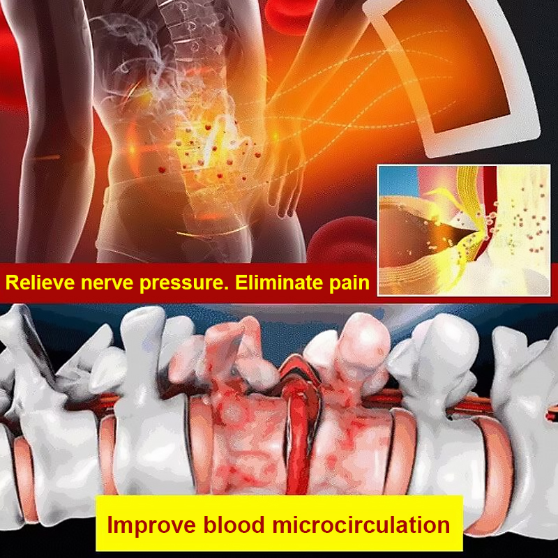 Medical-grade pain relief patch. Promotes local blood circulation, helps reduce inflammation, swelling, and pain. Skin-friendly and breathable!