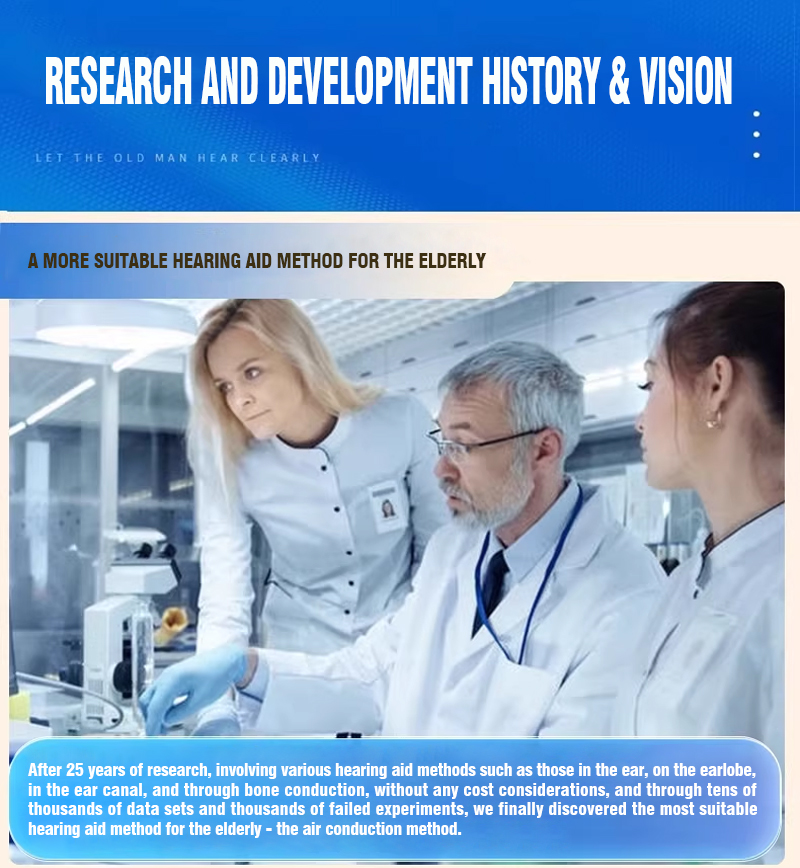 REN HE Medical Behind-the-Ear Hearing Aids. High-quality, genuine, invisible noise-canceling hearing aids designed specifically for elderly people with hearing loss. (✈️Free shipping)