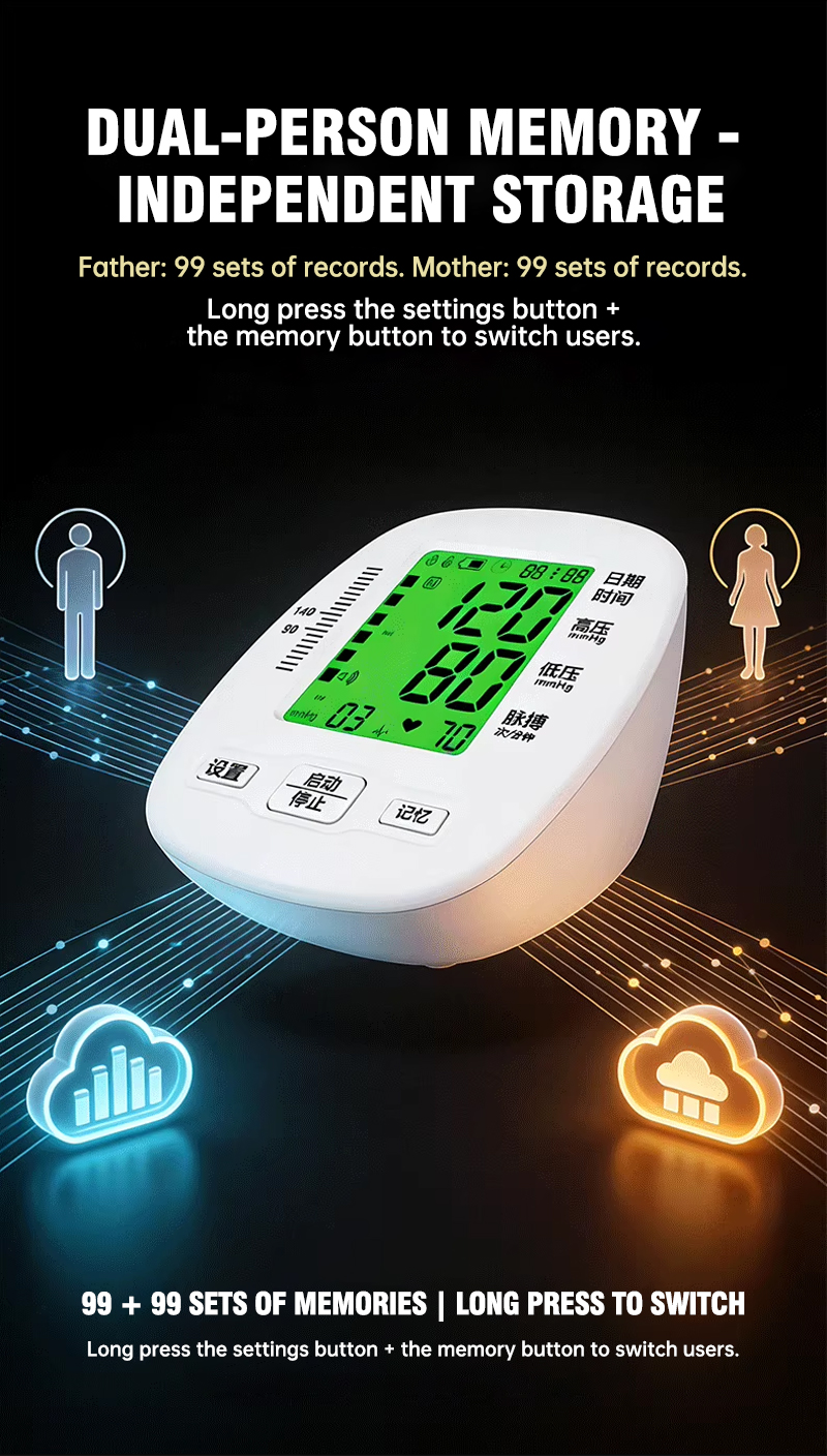Arm-type electronic blood pressure monitor, highly accurate, genuine product for hospital use. ( Model: B-01C )