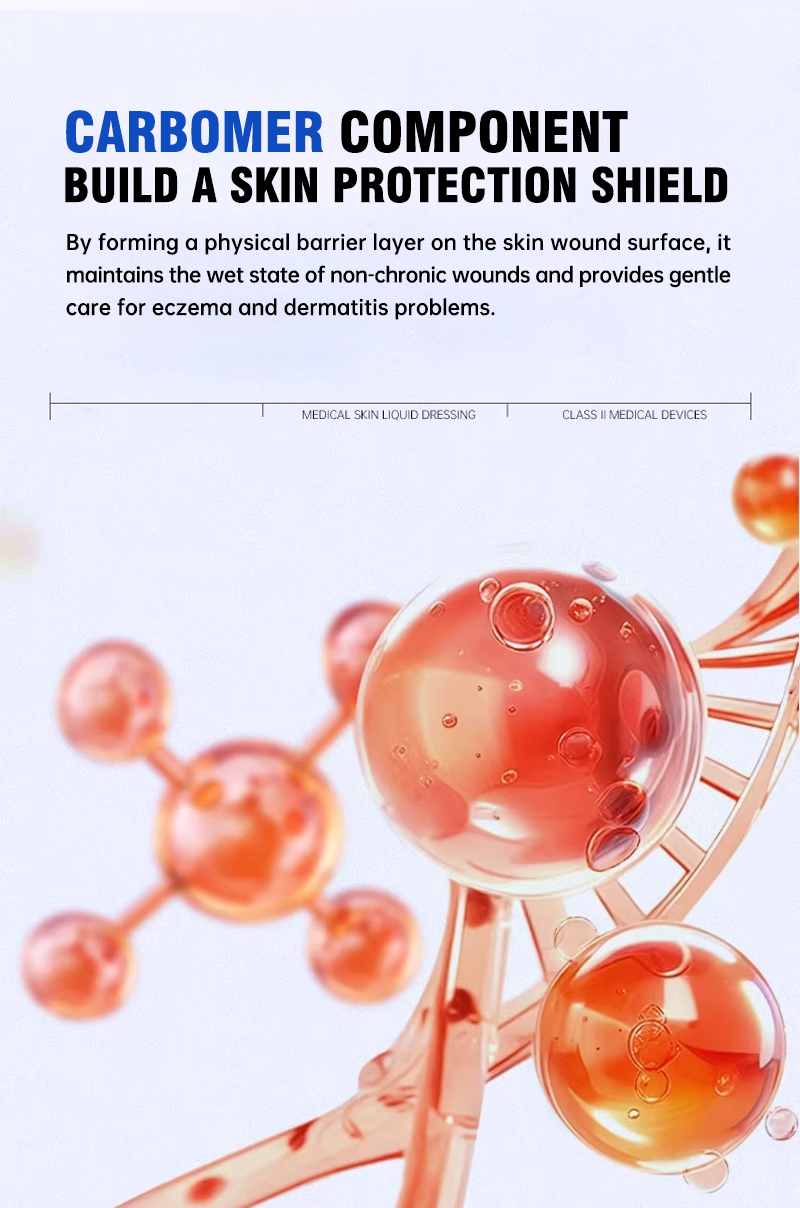 Renhe Medical Eczema Spray. Treats dermatitis, skin erythema, itching, peeling, and acne.