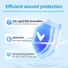 Skin-friendly sterile spray wound dressing for cuts, scrapes, lacerations, and burns. 30-second curing film, waterproof and quick-drying, for medical wound dressings for home use.