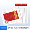 Medical pain relief patch, can relieve pain in the neck, shoulders, waist, legs and joints, musculoskeletal contusion pain relief, safe medical grade.