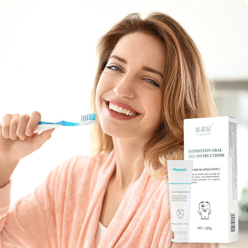 Bioprotein oral gel, applicable to: oral ulcers/inflammation, bleeding gums, relief of surgical wound pain, safe medical grade!