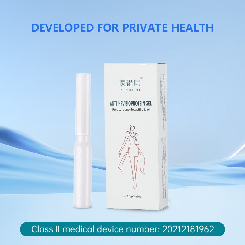 Prevent cervicitis, anti-HPV bioprotein gel: soothing, safe, non-irritating vaginal care, bringing comfort, hygiene and cooling effects to women.