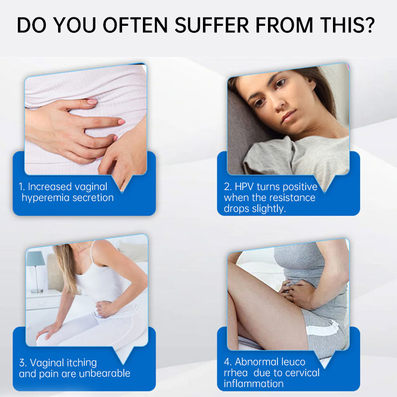 Prevent cervicitis, anti-HPV bioprotein gel: soothing, safe, non-irritating vaginal care, bringing comfort, hygiene and cooling effects to women.