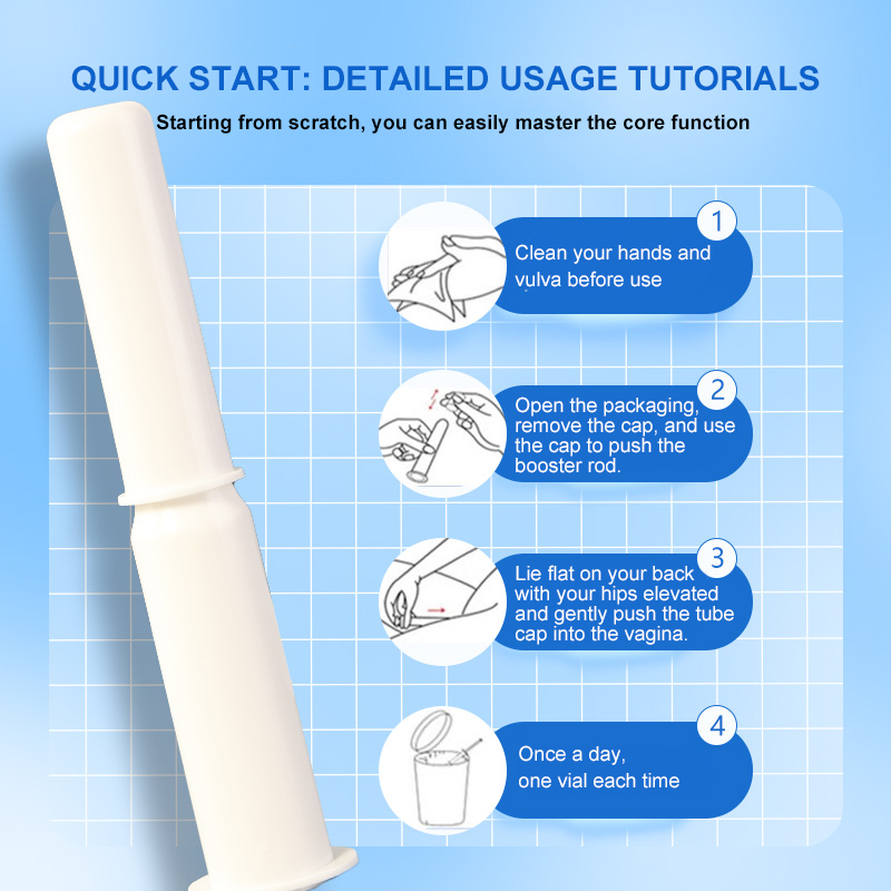 Prevent cervicitis, anti-HPV bioprotein gel: soothing, safe, non-irritating vaginal care, bringing comfort, hygiene and cooling effects to women.