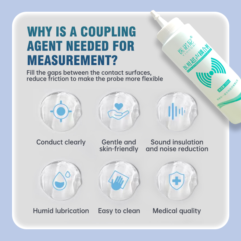 Noise-reducing ultrasonic conductive gel, highly conductive/non-irritating, skin-friendly and easy to clean. Medical grade!（8.5 OZ）