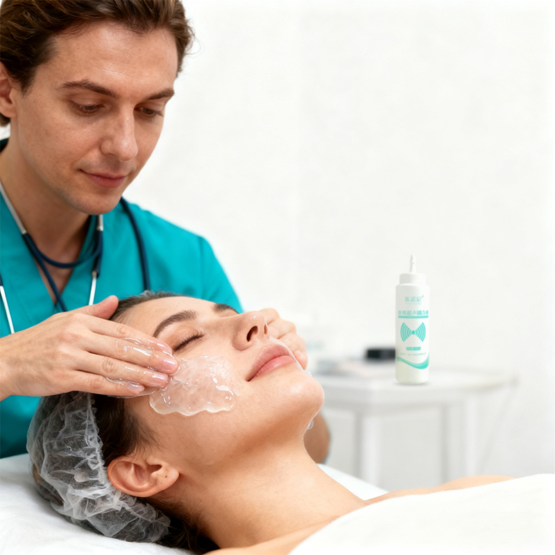 Noise-reducing ultrasonic conductive gel, highly conductive/non-irritating, skin-friendly and easy to clean. Medical grade!（8.5 OZ）