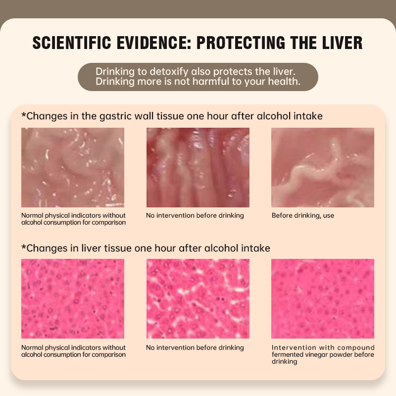 Promotes Alcohol Metabolism Probiotic Complex Relieves Gastrointestinal