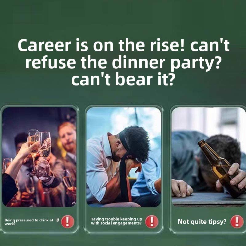 Promotes Alcohol Metabolism Probiotic Complex Relieves Gastrointestinal