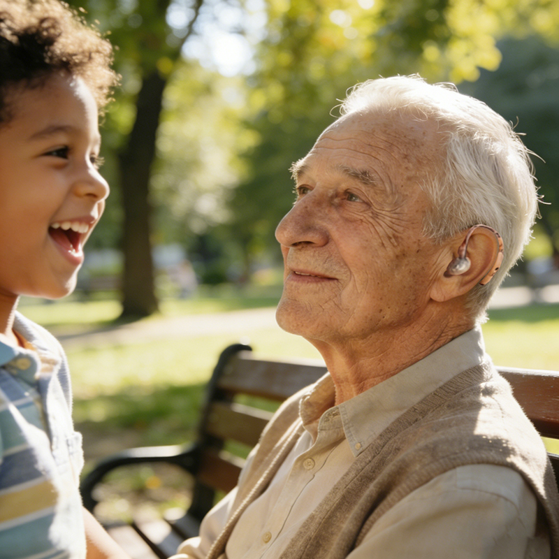 REN HE Medical Behind-the-Ear Hearing Aids. High-quality, genuine, invisible noise-canceling hearing aids designed specifically for elderly people with hearing loss. (✈️Free shipping)