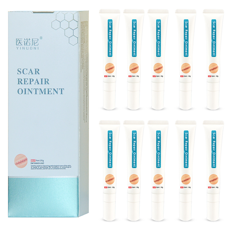 This medical-grade scar repair cream can repair acne scars, atrophic scars, stretch marks, pigmentation scars, surgical scars, burn scars, and more. Suitable for all skin types!