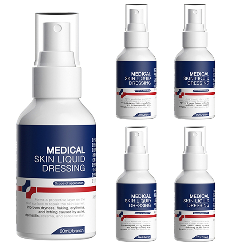 Renhe Medical Eczema Spray. Treats dermatitis, skin erythema, itching, peeling, and acne.