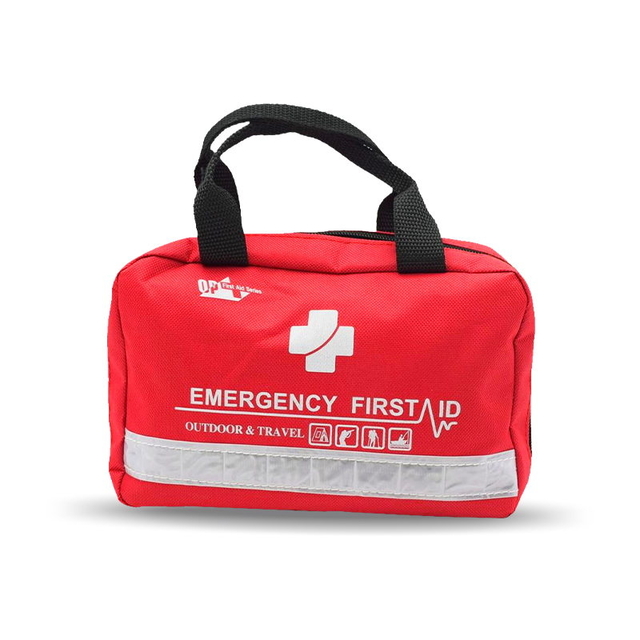 First Aid Kit OP207 24pcs CE and FDA Certified Emergency Medical Kit for Travel, Car, Home, and Outdoor Safety