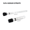 3.8% Sodium Citrate ESR Blood Collection Tubes - PET/Glass