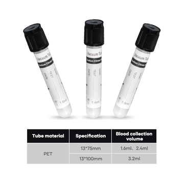 3.8% Sodium Citrate ESR Blood Collection Tubes - PET/Glass