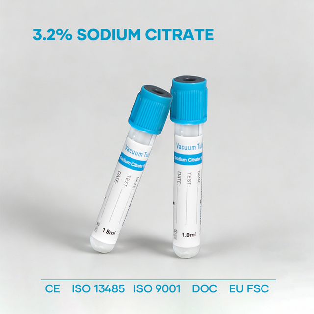 Light Blue Cap 3.2% Sodium Citrate PT Tube for Coagulation Test PET Plastic or Glass