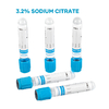 Light Blue Cap 3.2% Sodium Citrate PT Tube for Coagulation Test PET Plastic or Glass